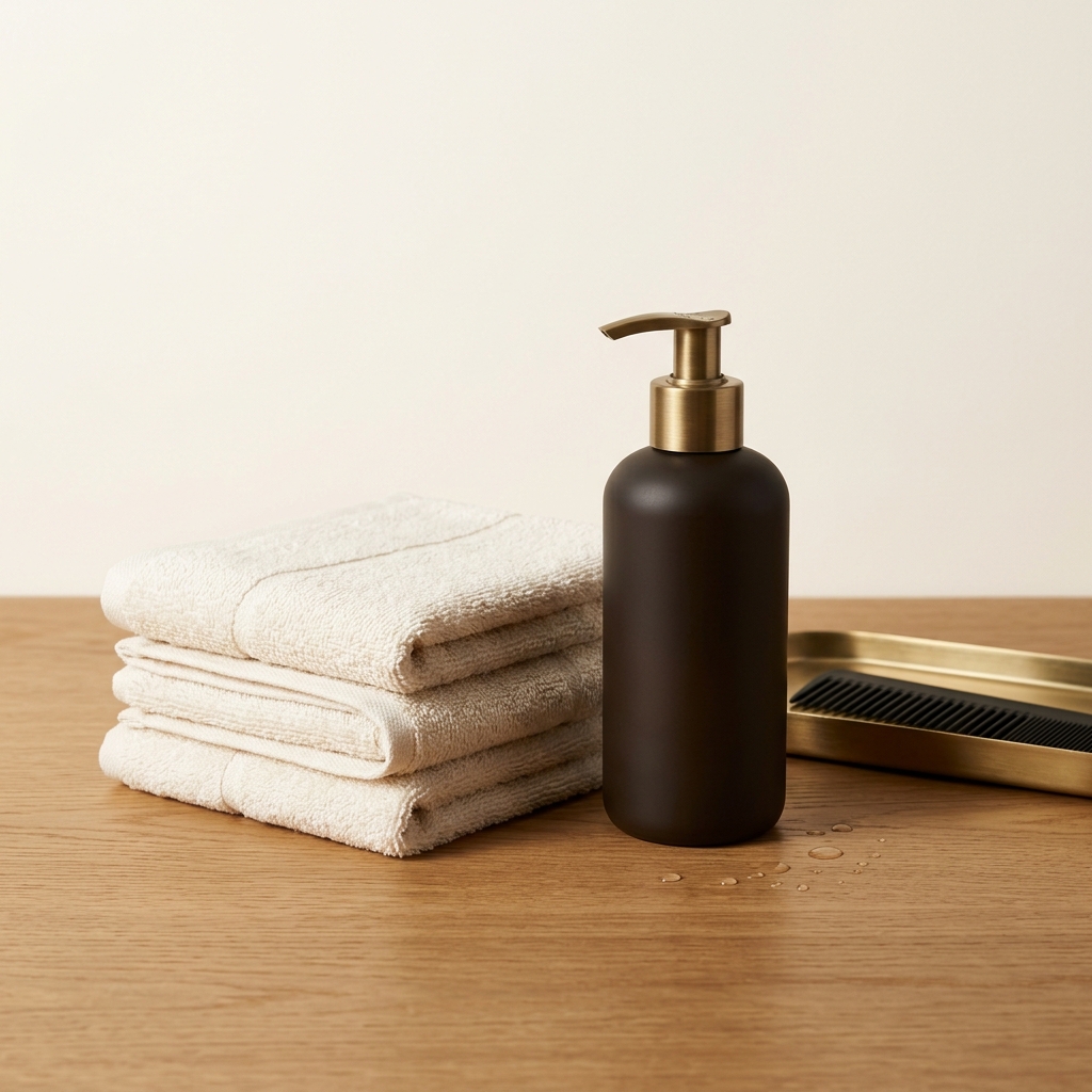 Hair Wash / Keramas di Klip & Kopi, Refresh cepat setelah shift. Keramas, pijat kepala singkat, kering rapi.